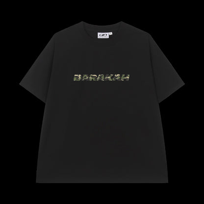 BLACK ARMY GREEN T-SHIRT