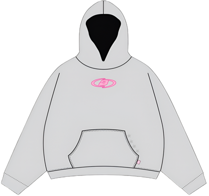 PINK SMOKE HOODIE
