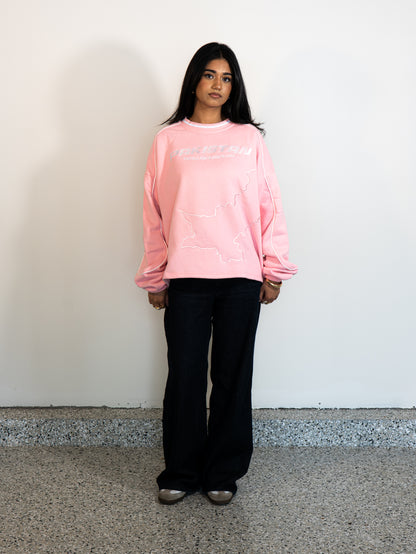 SOFT PINK PAKISTAN CREWNECK