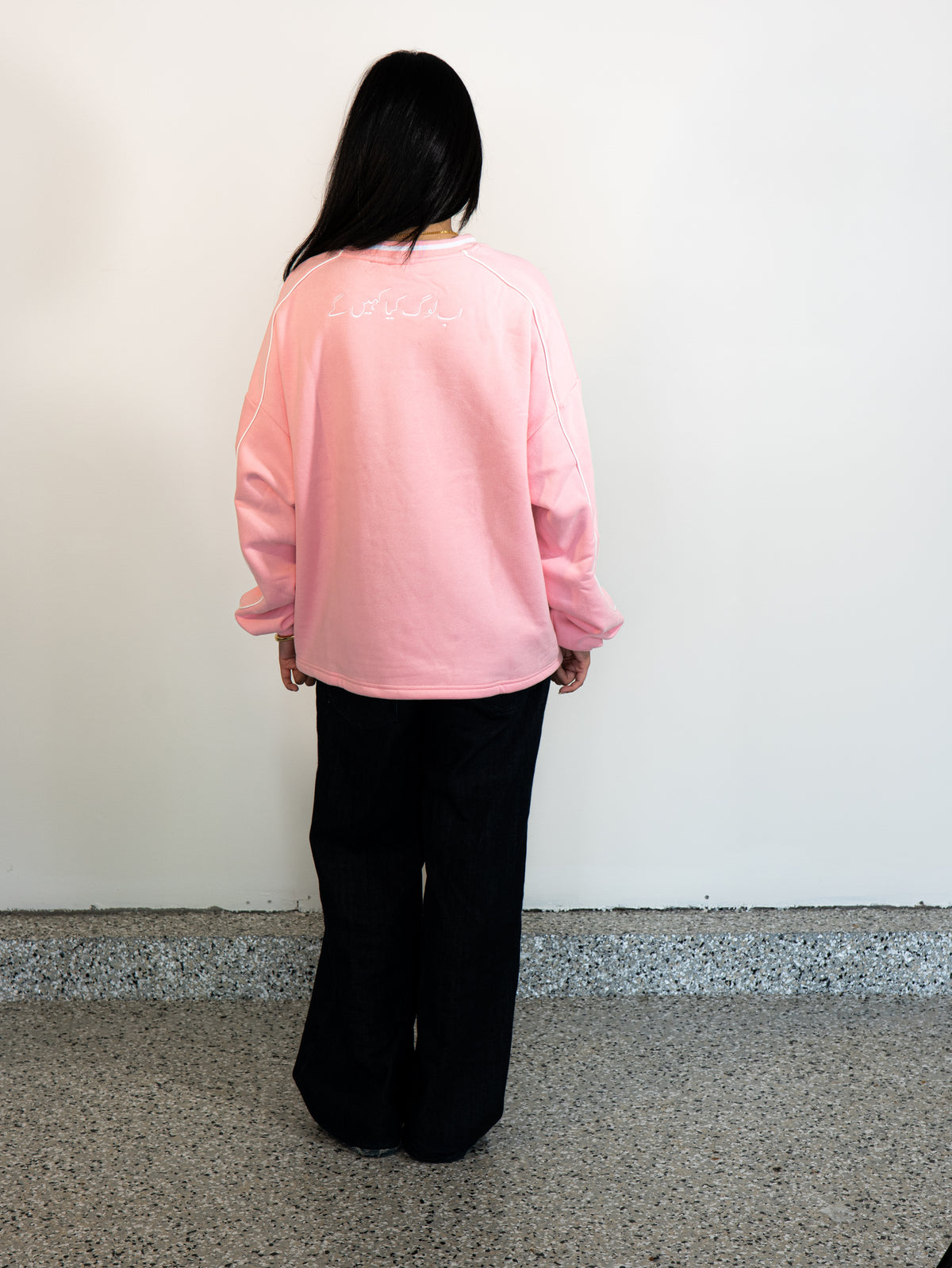 SOFT PINK PAKISTAN CREWNECK