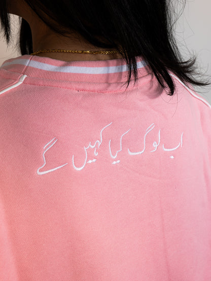 SOFT PINK PAKISTAN CREWNECK